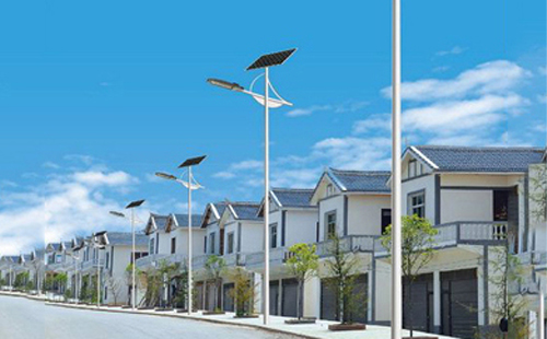 庆阳太阳能路灯配置与在乡村道路照明中的应用